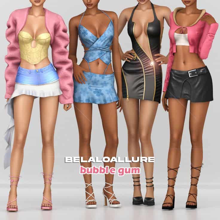best female clothes cc