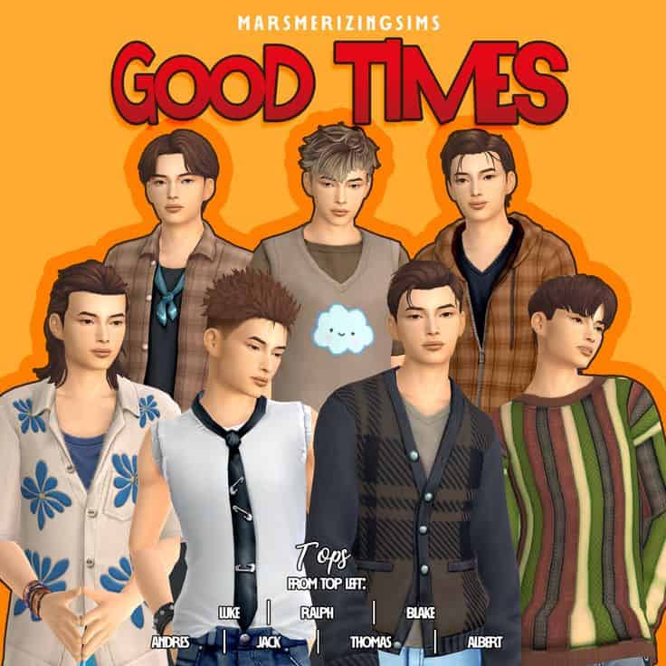 best male clothes pack