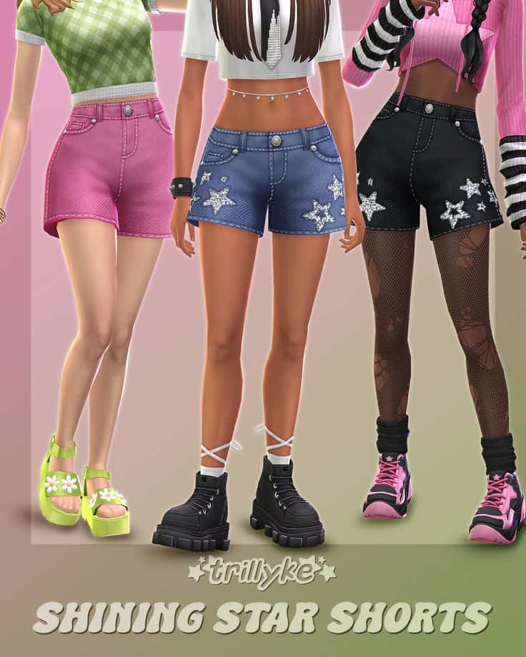 best shorts cc sims 4