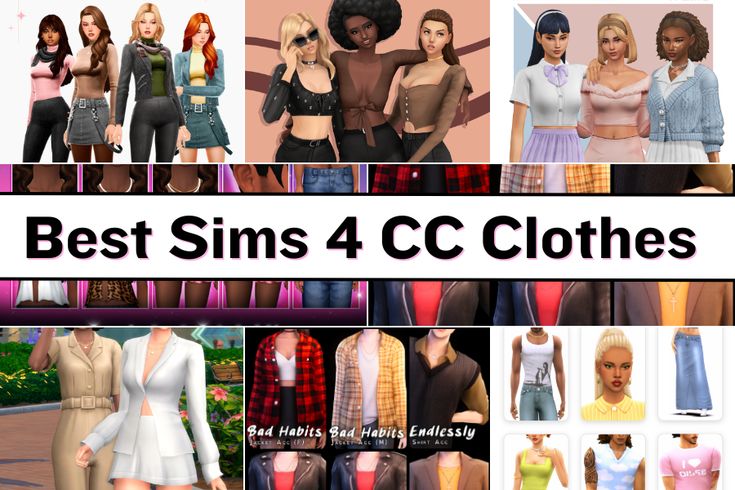 best sims 4 cc clothes