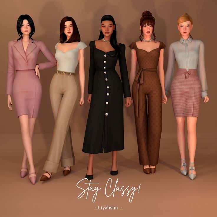 best sims 4 cc female clothes