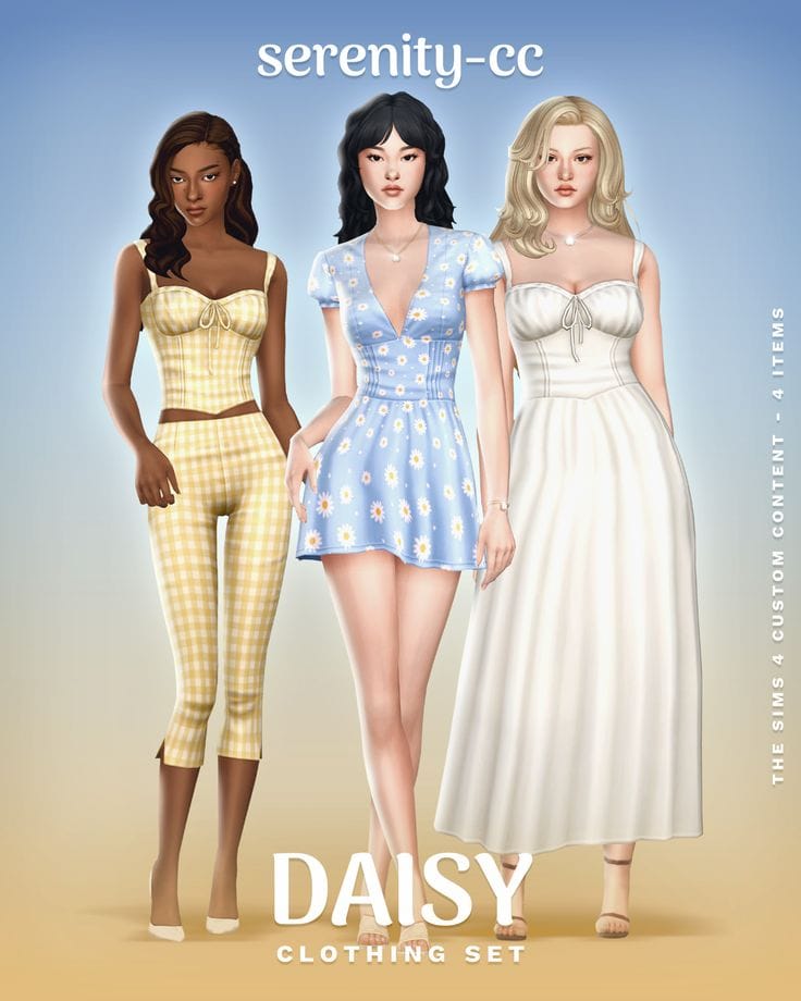 daisy clothing cc set