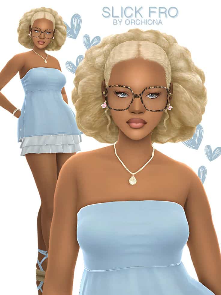 sims 4 afro cc hair