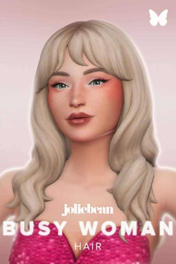 sims 4 busy woman hair cc