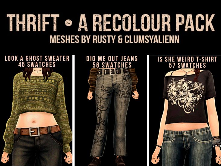 sims 4 cc clothes recolor