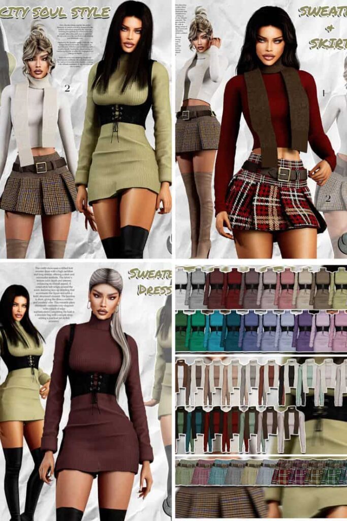 sims 4 female clothes collection