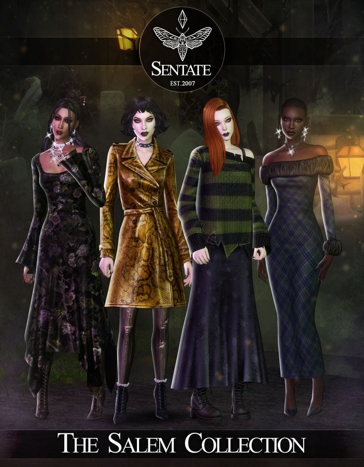 sims 4 gothic cc pack