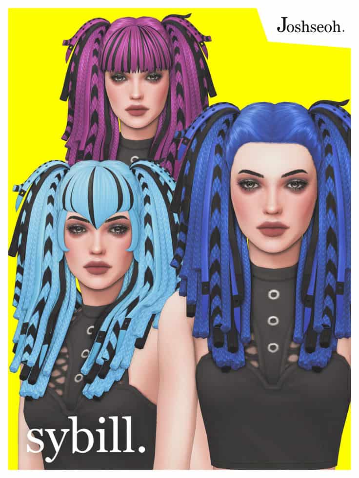 sims 4 hair overlay