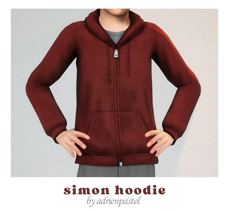 sims 4 kids hoodie cc