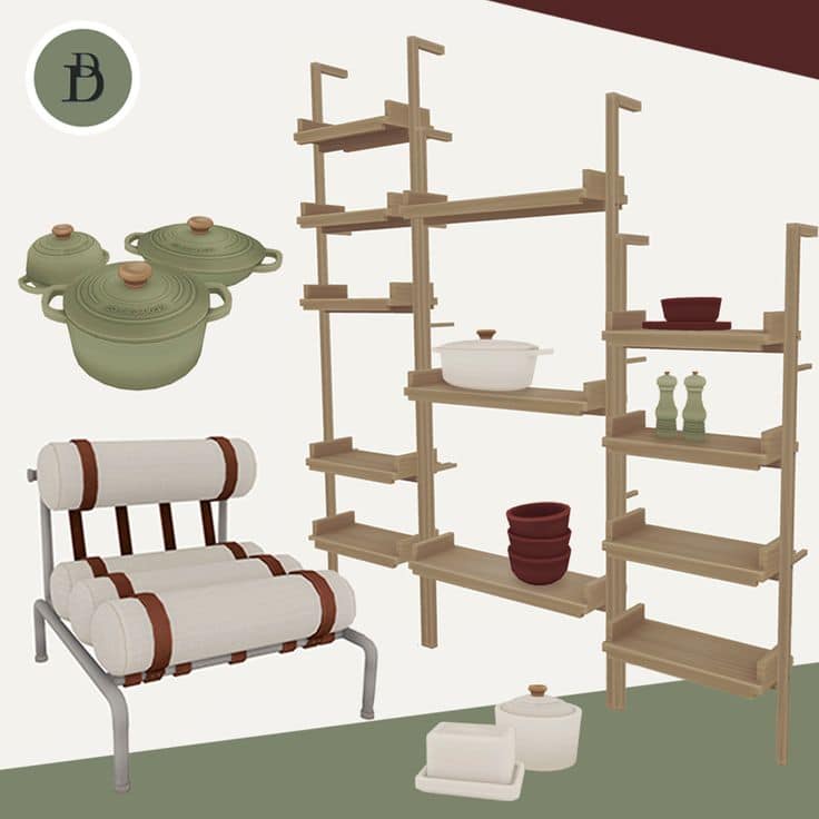 sims 4 kitchen decor pack