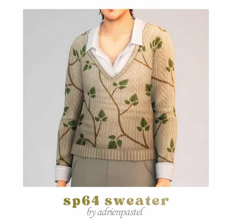 sims 4 layered sweater recolor