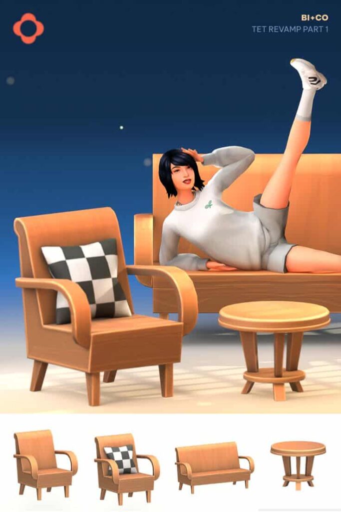 sims 4 living room furniture set