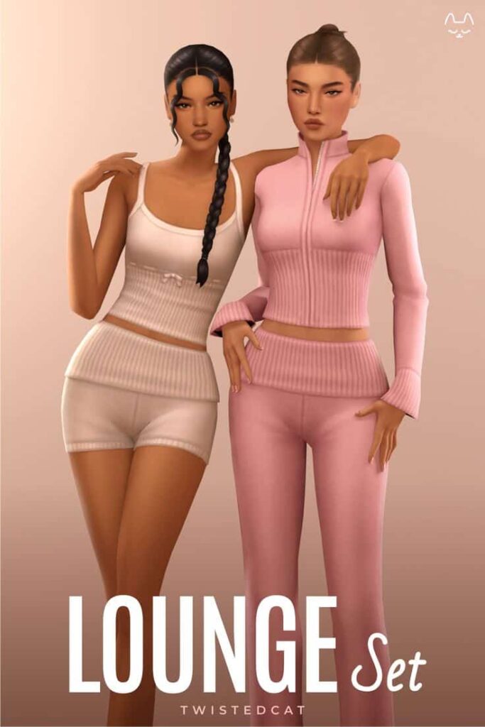 sims 4 lounge cc set