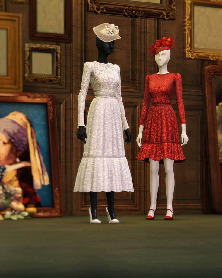 sims 4 royal dresses