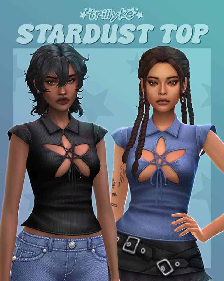 sims 4 stardust top