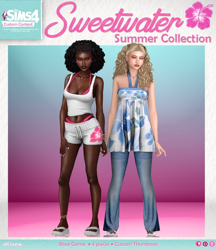 sims 4 summer clothes cc