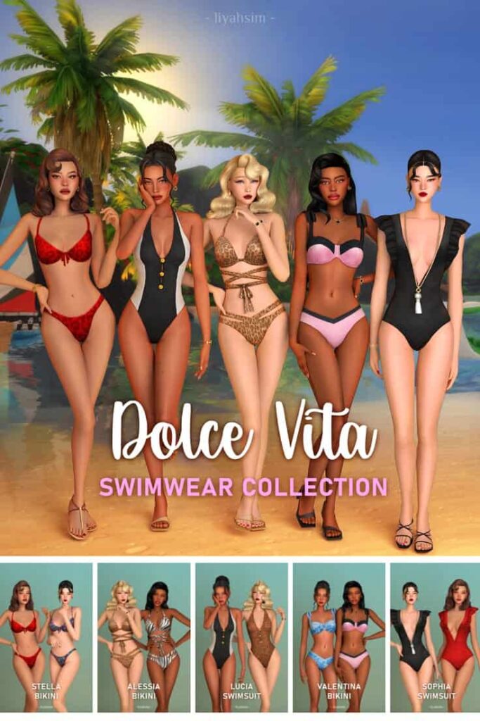 sims 4 swimwear cc pack
