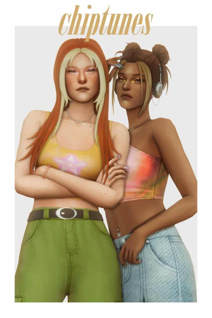 Chiptunes Sims 4 CC Pack