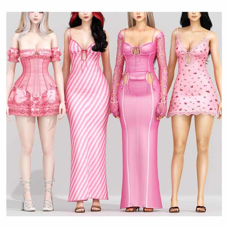 Serenate Sims 4 CC Clothes Collection