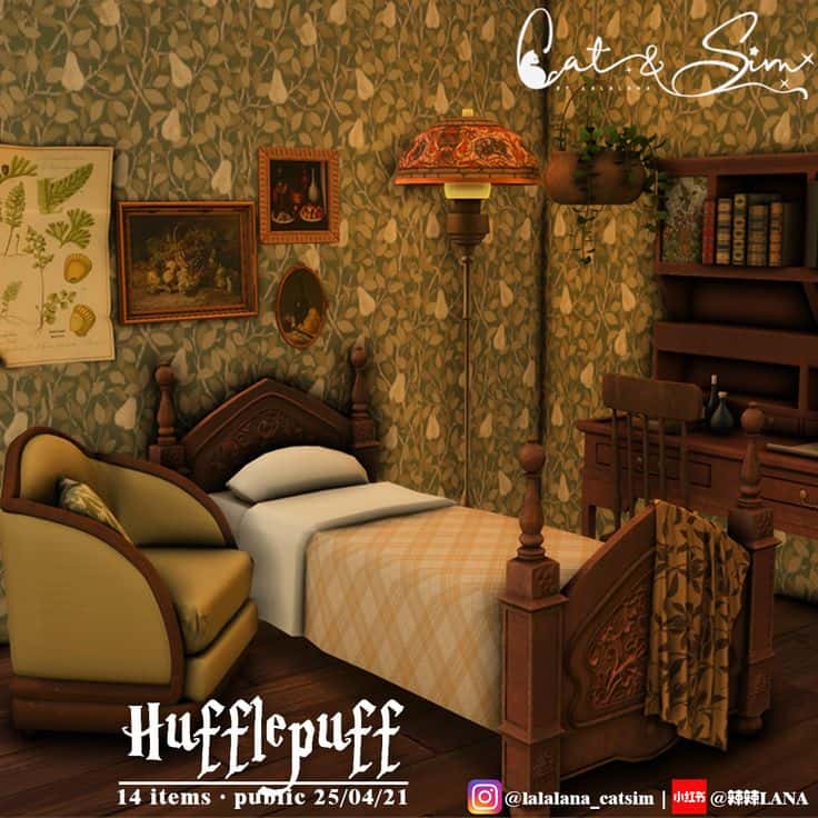 bedroom cc pack sims 4