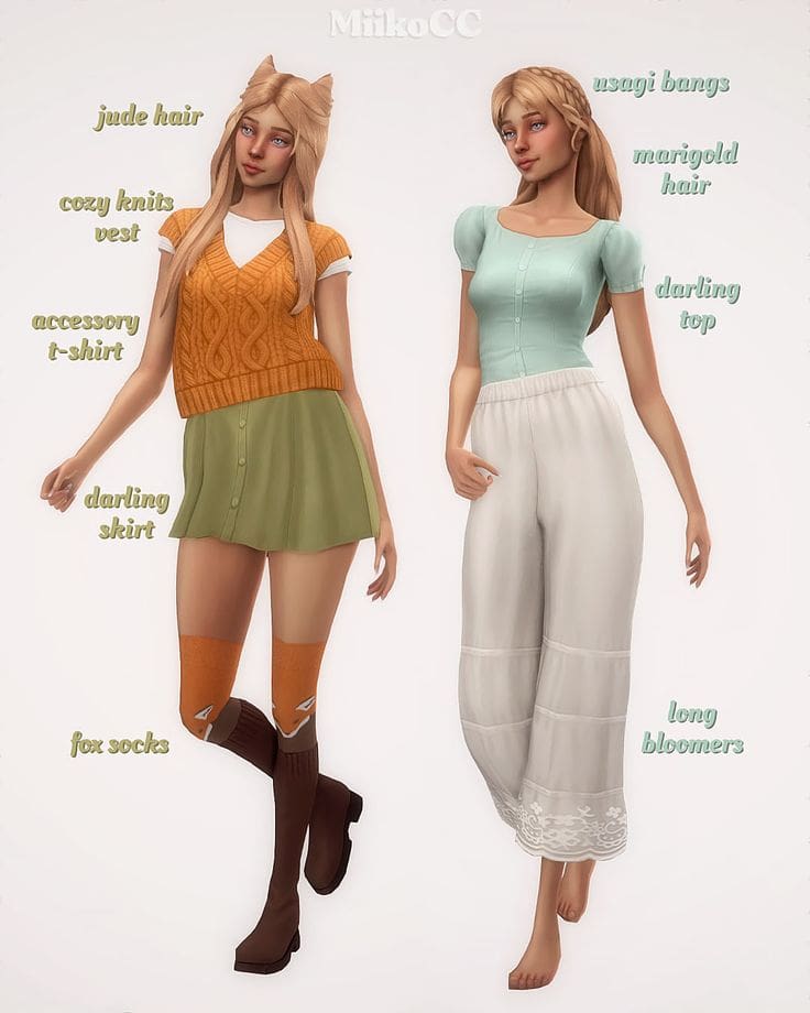 best sims 4 cc pack for female sims
