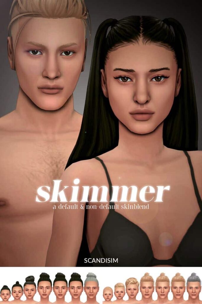 best sims 4 skinblend