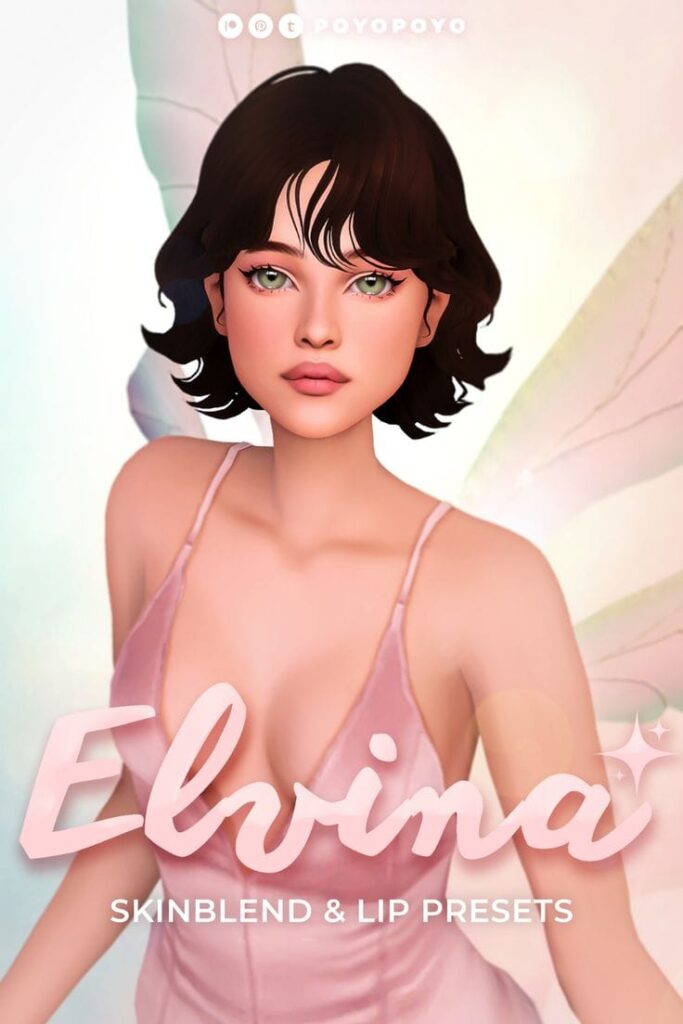 elvina sims 4 skinblend