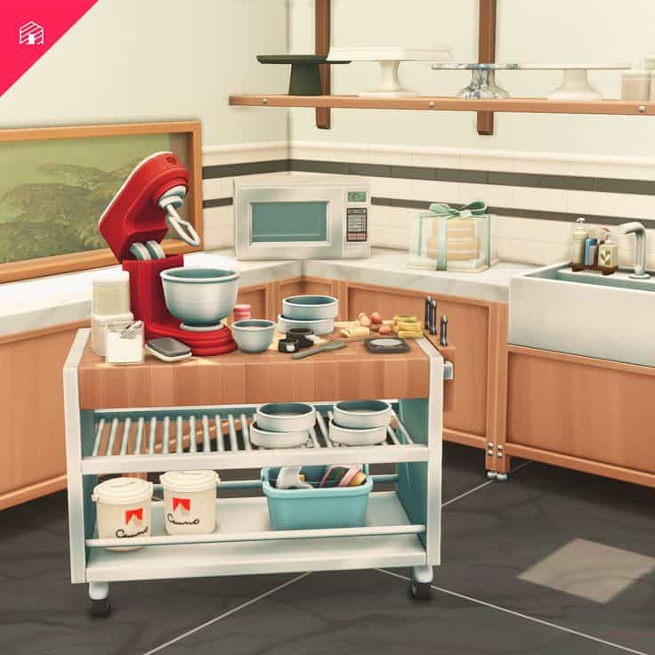 kitchen cc pack sims 4