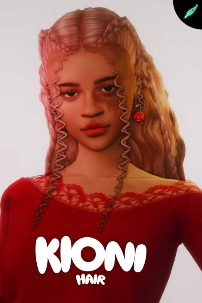 maxis match curly hair cc