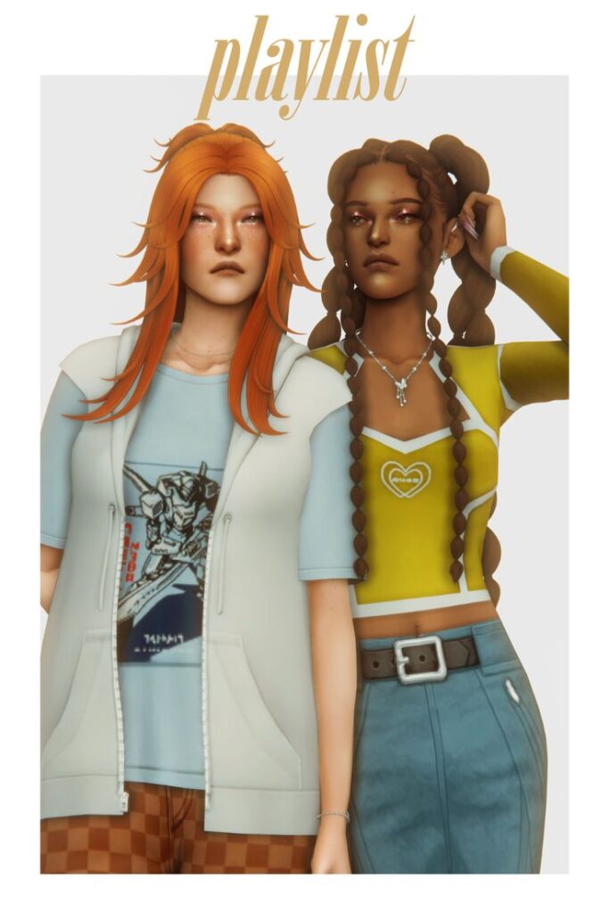 playlist sims 4 cc pack