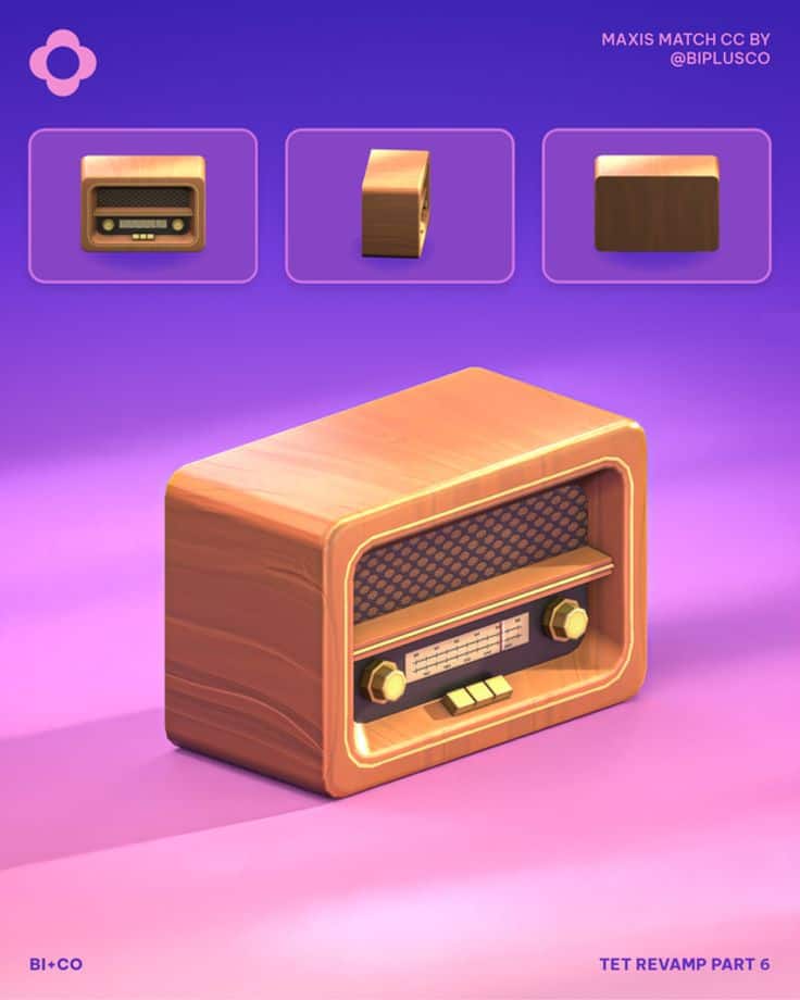 radio cc sims 4