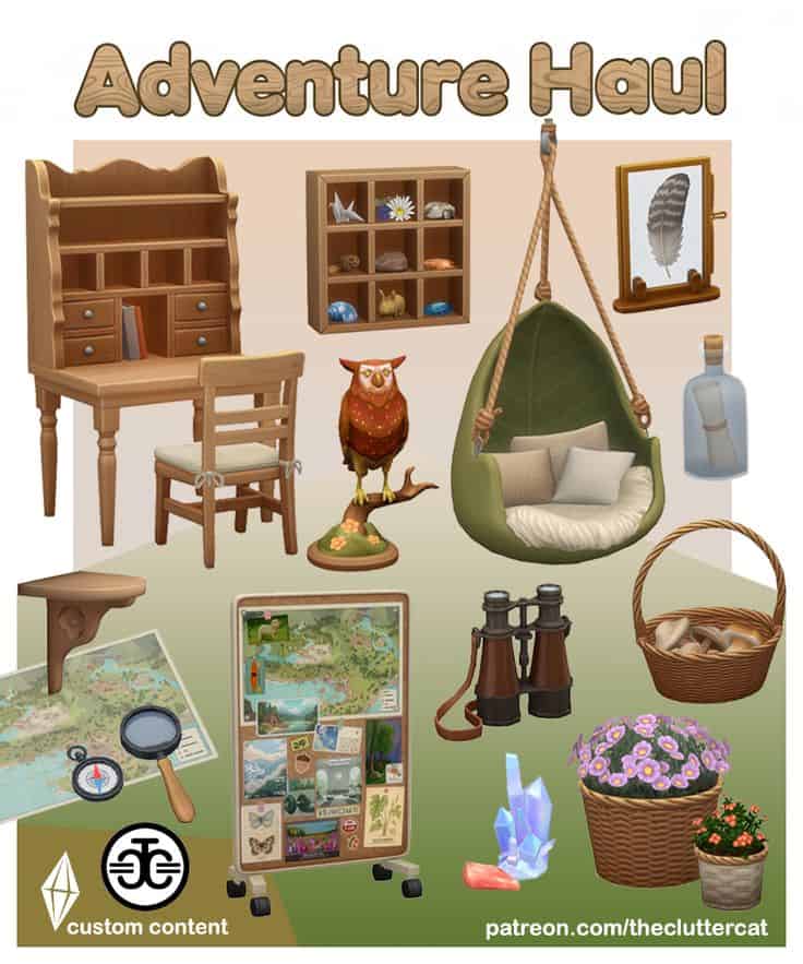 sims 4 adventure haul pack
