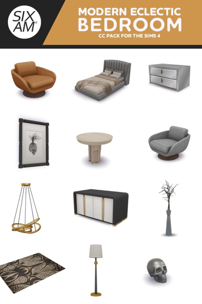 sims 4 bedroom cc pack