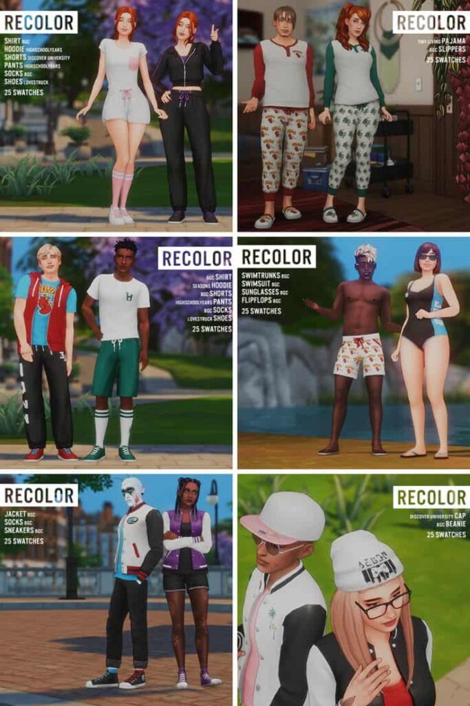 sims 4 cc pack recolor