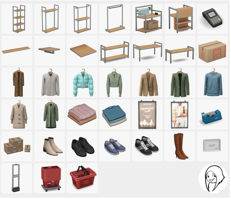 sims 4 closet cc pack