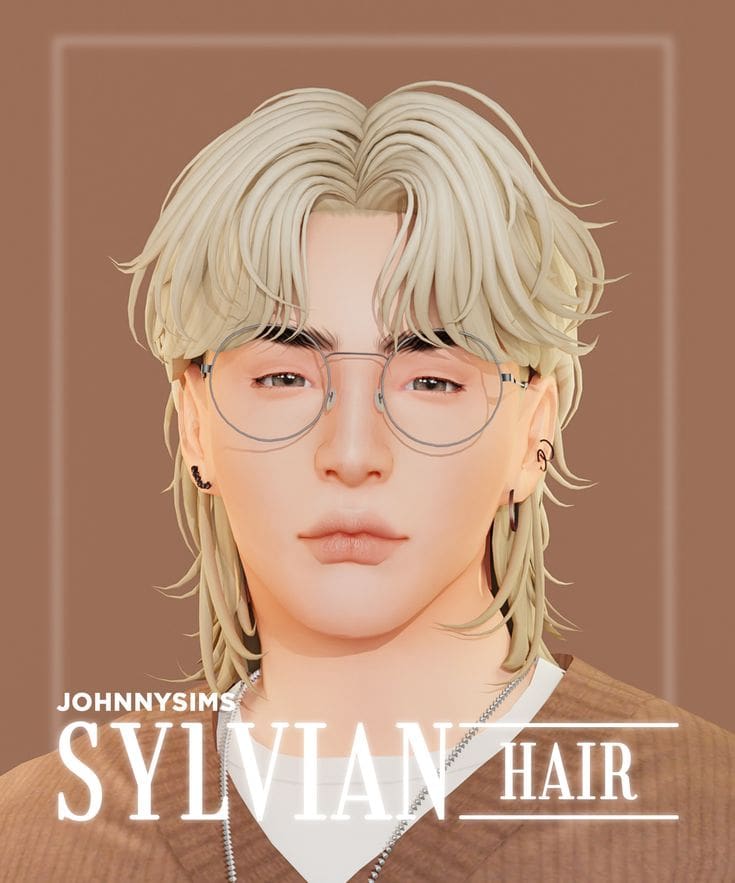 sims 4 male mullet cc hair