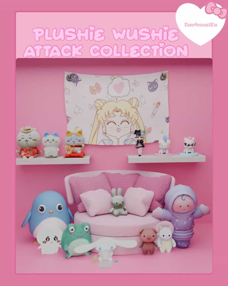 sims 4 plushies collection