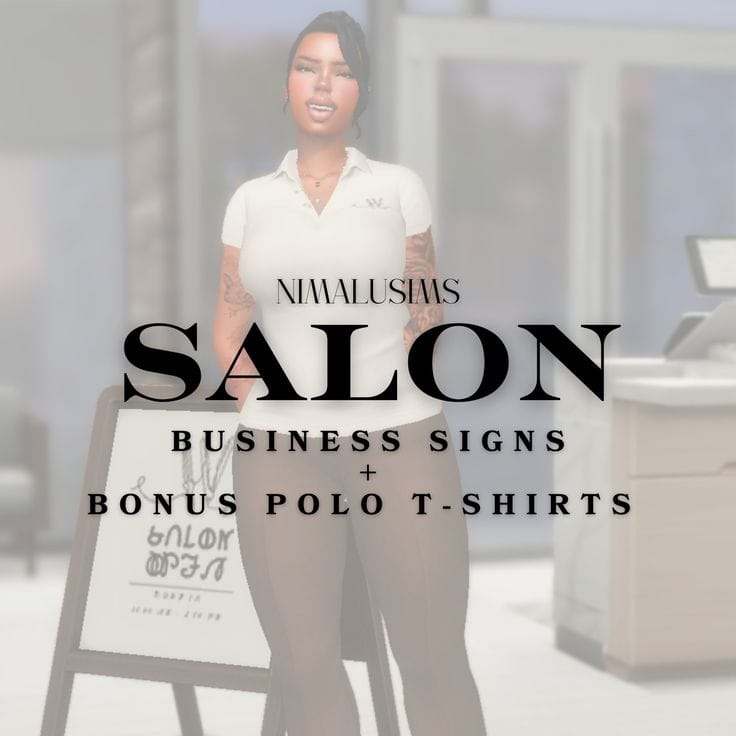 sims 4 salon cc pack