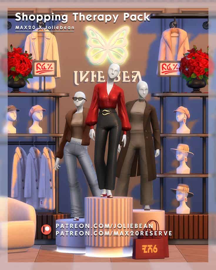 sims 4 shopping cc pack