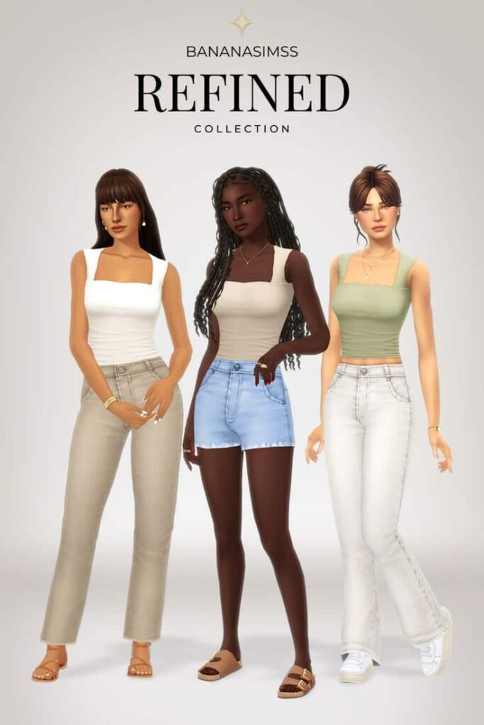 the sims 4 clothes maxis match