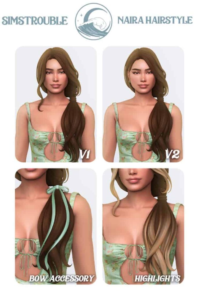 Naira Side Ponytail CC