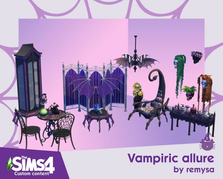 Vampiric allure CC set