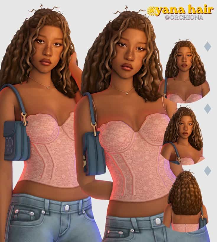 best curly hair cc sims 4