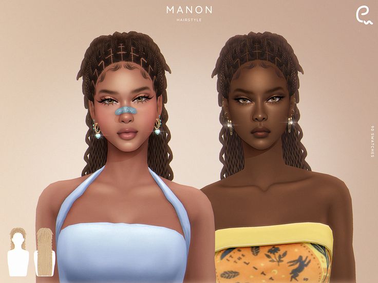 best sims 4 braids maxis match