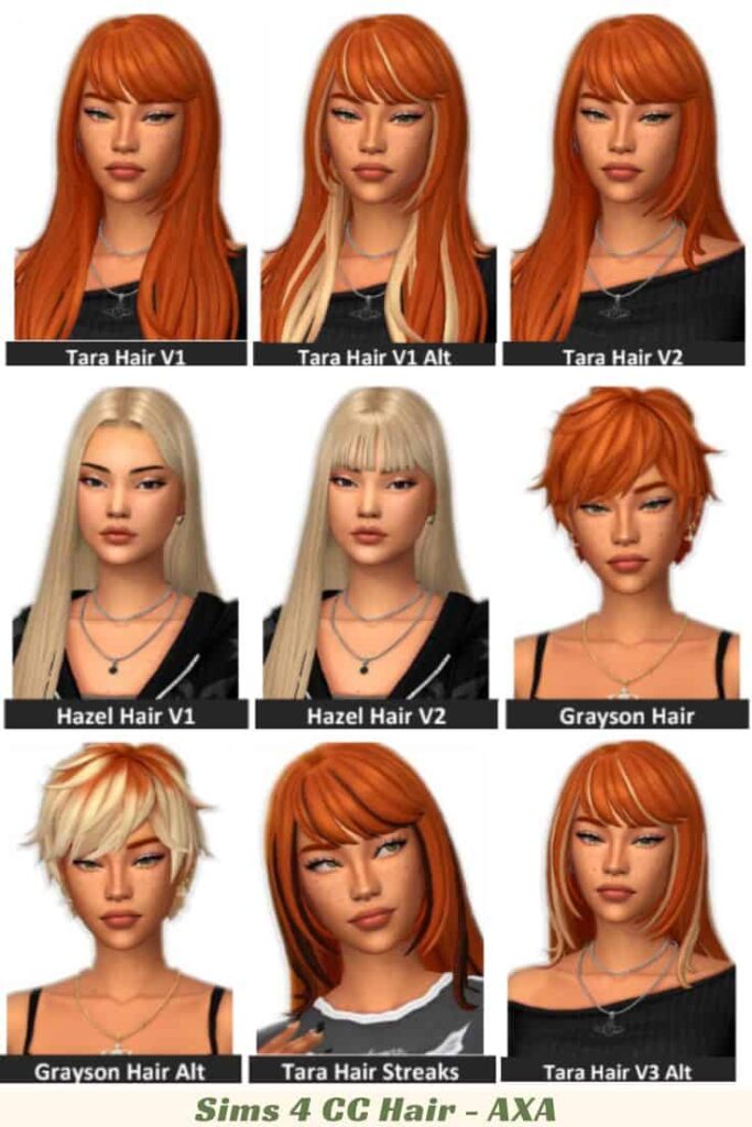 best sims 4 cc hair pack