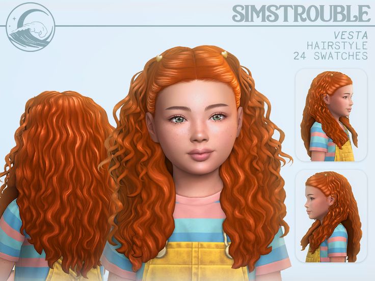 best sims 4 child hair cc