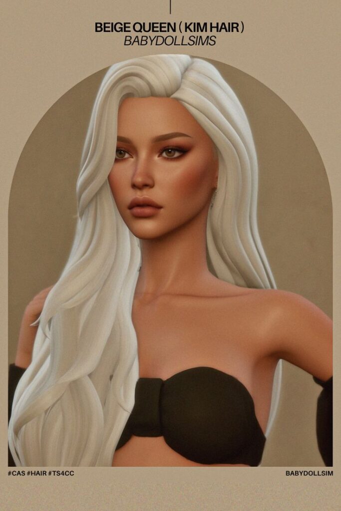 long hair sims 4