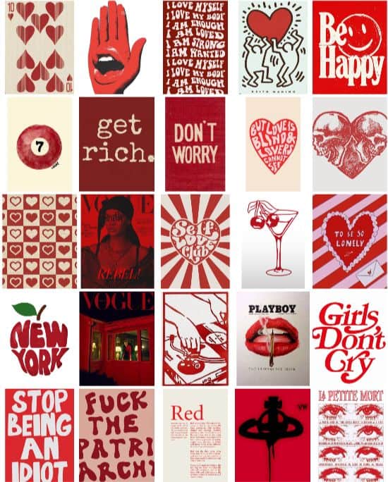 sims 4 aesthetic posters