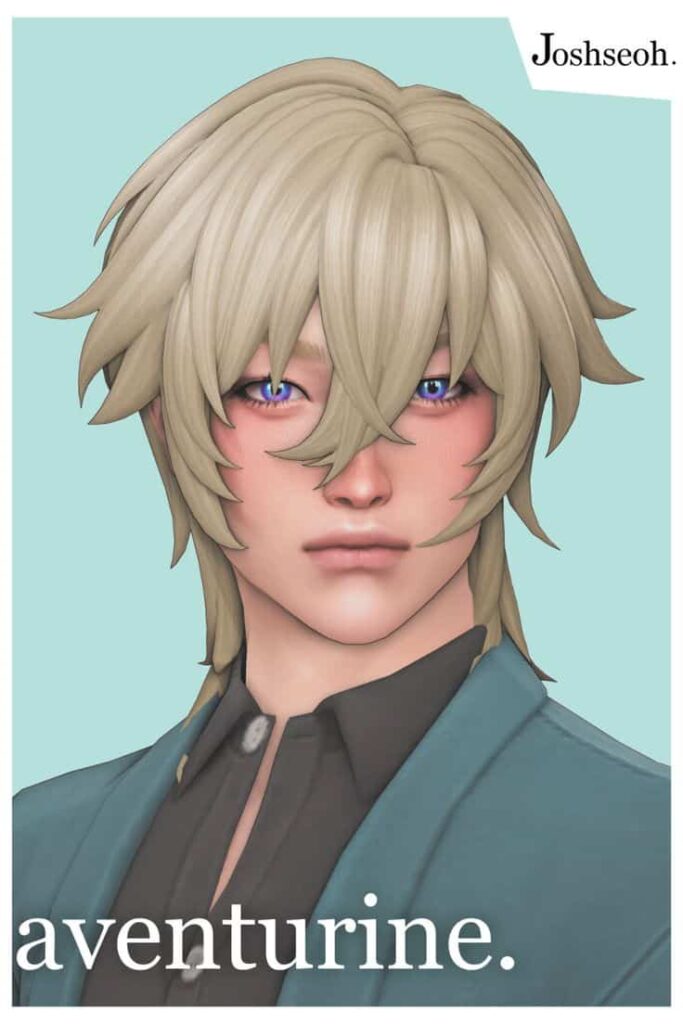 sims 4 anime hairstyle