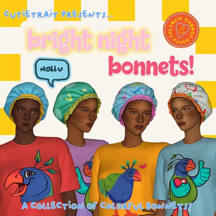 sims 4 bonnet cc recolor